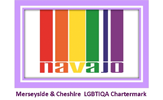 Merseyside and Cheshire LGBTIQA Chartermark logo